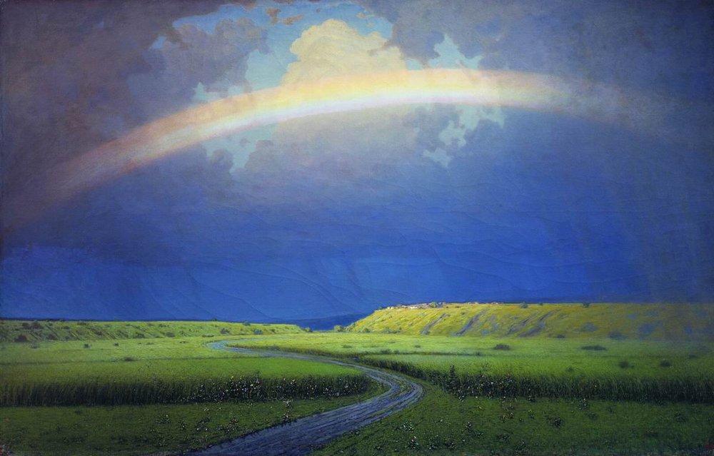 artistkuindzhi's tweet photo. Rainbow, 1905 https://t.co/YjjW9Z8eo7 #russianart #kuindzhi https://t.co/YTUqg3Ri6B