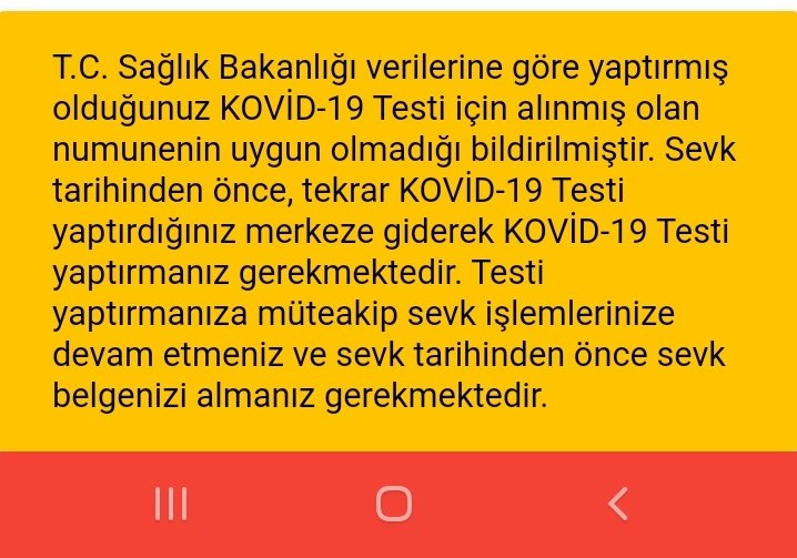 Li21Efu's tweet photo. @emre_5883 Hocam ben test oldum geçersiz olmus tekrar olun diyor ama ayin 5 sondu peki simdi ne yapabiliriz .. https://t.co/W4xbDluOdj