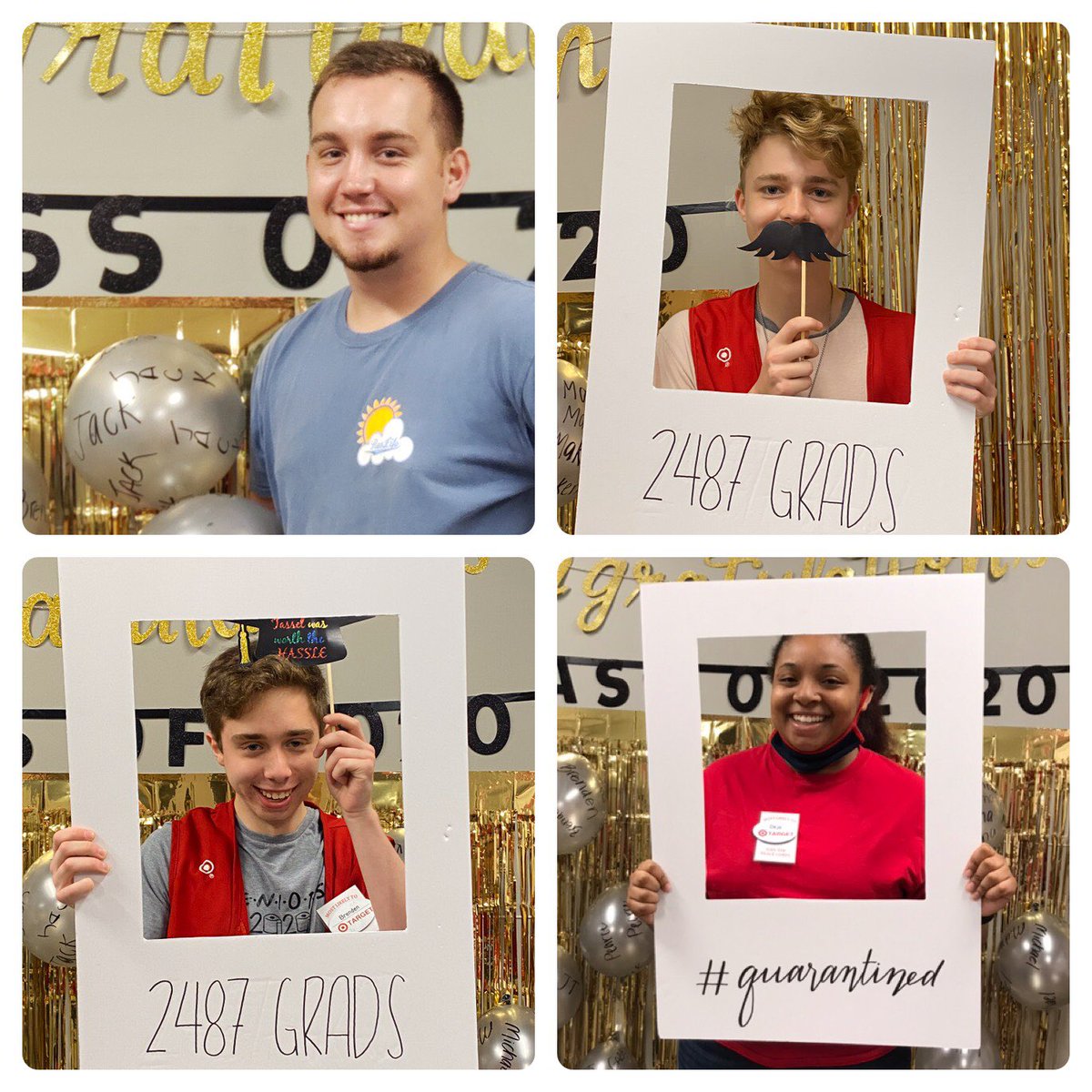 lindsey3095's tweet photo. Rounding out our spirit week with our senior celebration! We are so proud of our 17 graduates and all of their hard work both in and out of the store. #2487Graduates @PStrodes @EtlSs @Shimell_Hagwood @WeimerKati @KellySakai1 @santuccicm https://t.co/PJjrmcDv1j