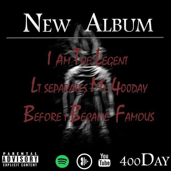 OudayOfficial's tweet photo. New Album "400Day"
بعد 4سنوات سوف تراني و تقول لي انك انت "الاسطورة" https://t.co/GWvMPkhhjT