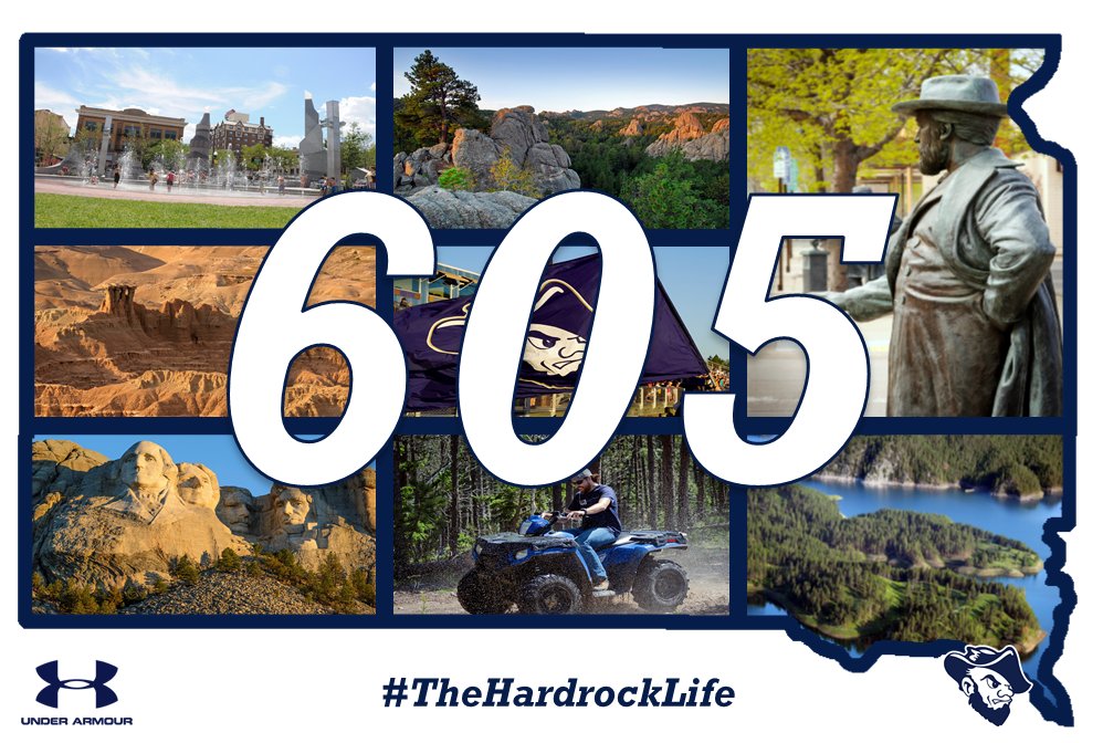 Happy 605 Day! So much to celebrate in this great state! 

#605Day | #TheHardrockLife⛏