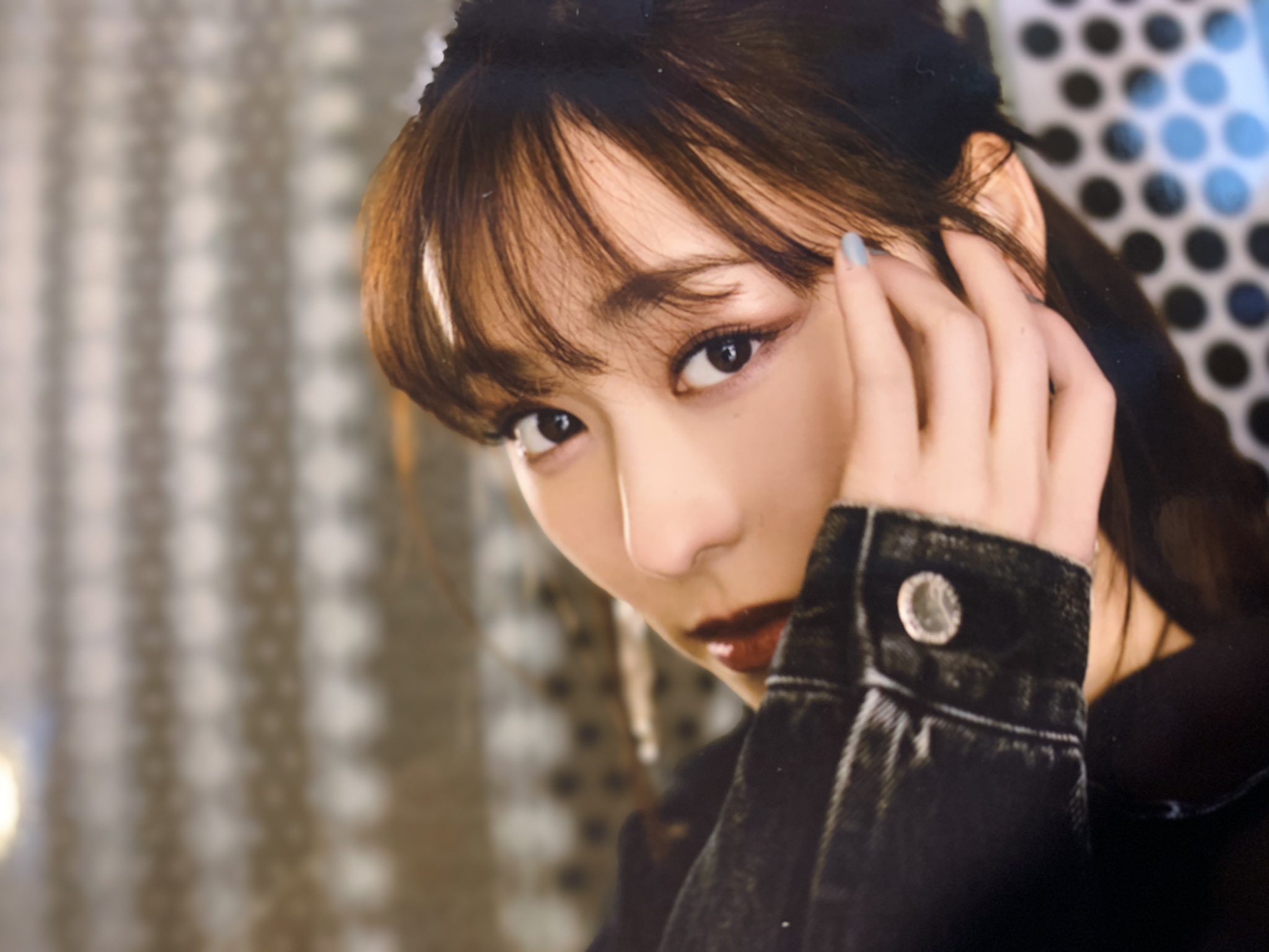 【新版】YOUPAPER 福原遥 掲載2ページ（ストレート）#5563 福原遥 複製メッセージ入りポストカード A6サイズ ファースト