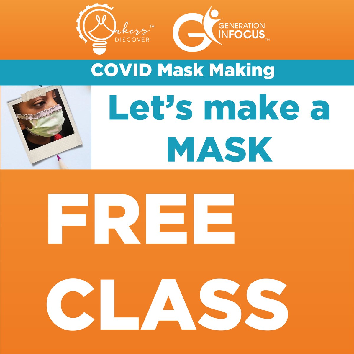 Register today for our free masking class!

Join Now!
eventbrite.com/o/makers-disco…