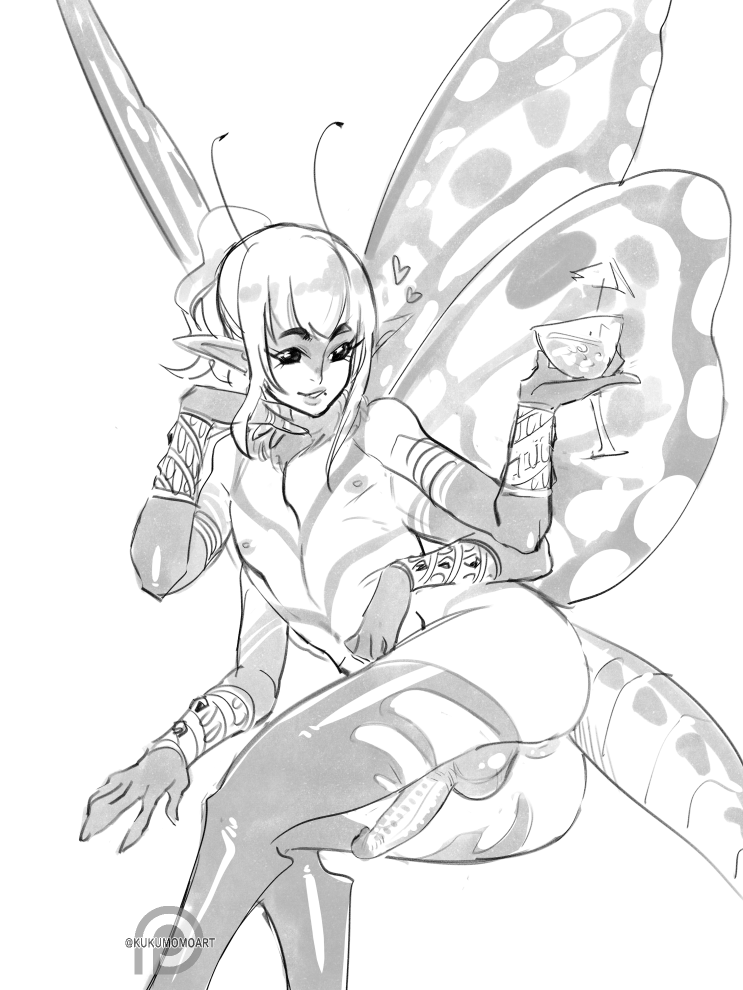 Kukumomoart tweet picture