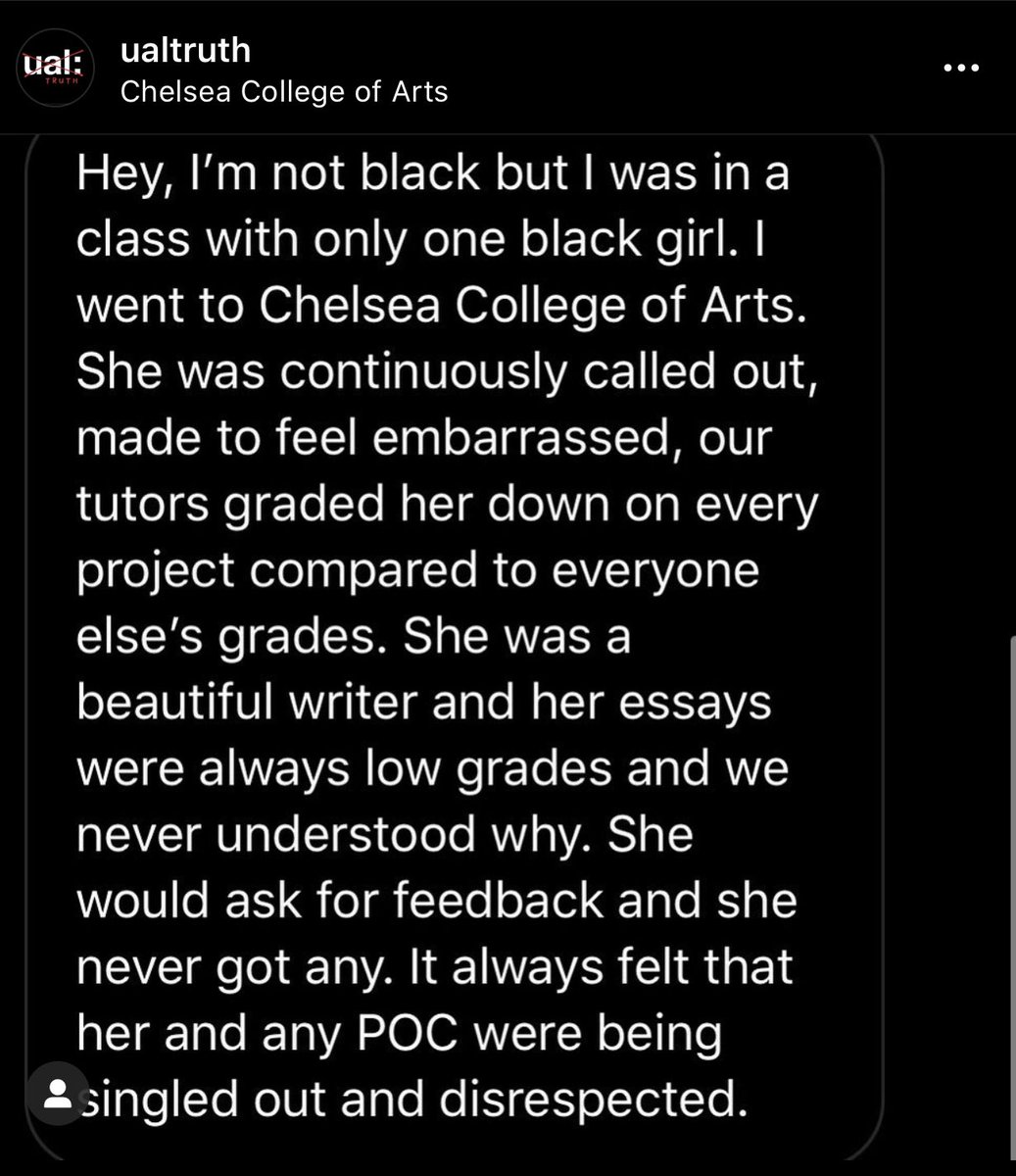 ualtruth's tweet photo. @UAL @ChelseaUAL THIS RACISM NEEDS TO STOP share and retweet this. https://t.co/BSj0oEiTUn