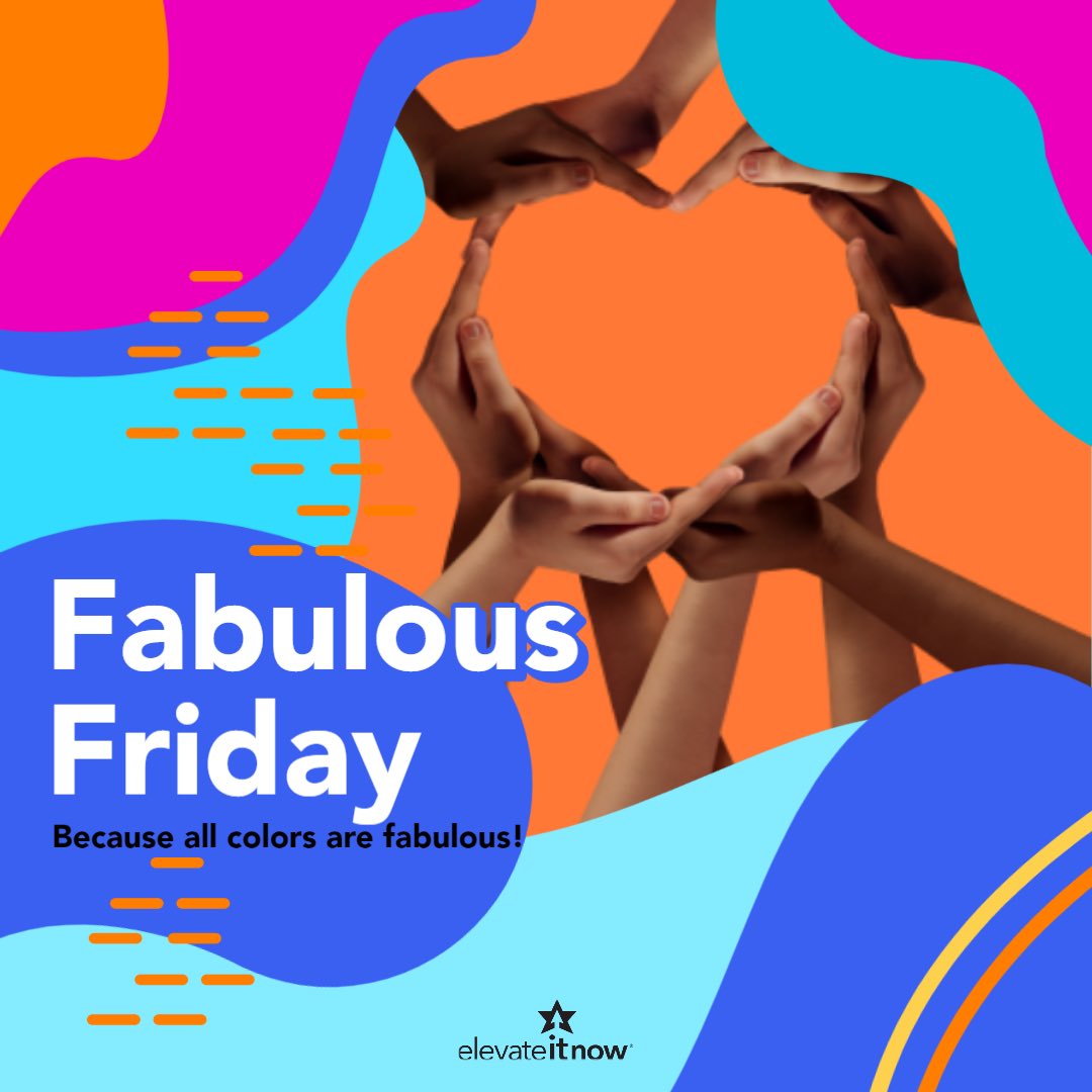 ElevateItNow's tweet image. Because all colors are fabulous - just like our community! 🎉🤍💛🤎🖤 Come join us as we celebrate our colorful community. 🌈🌎🌏🌍

instagram.com/p/CBDoBHCMP-3/…

#FabulousFriday #CelebratingCommunity @ElevateItNow
