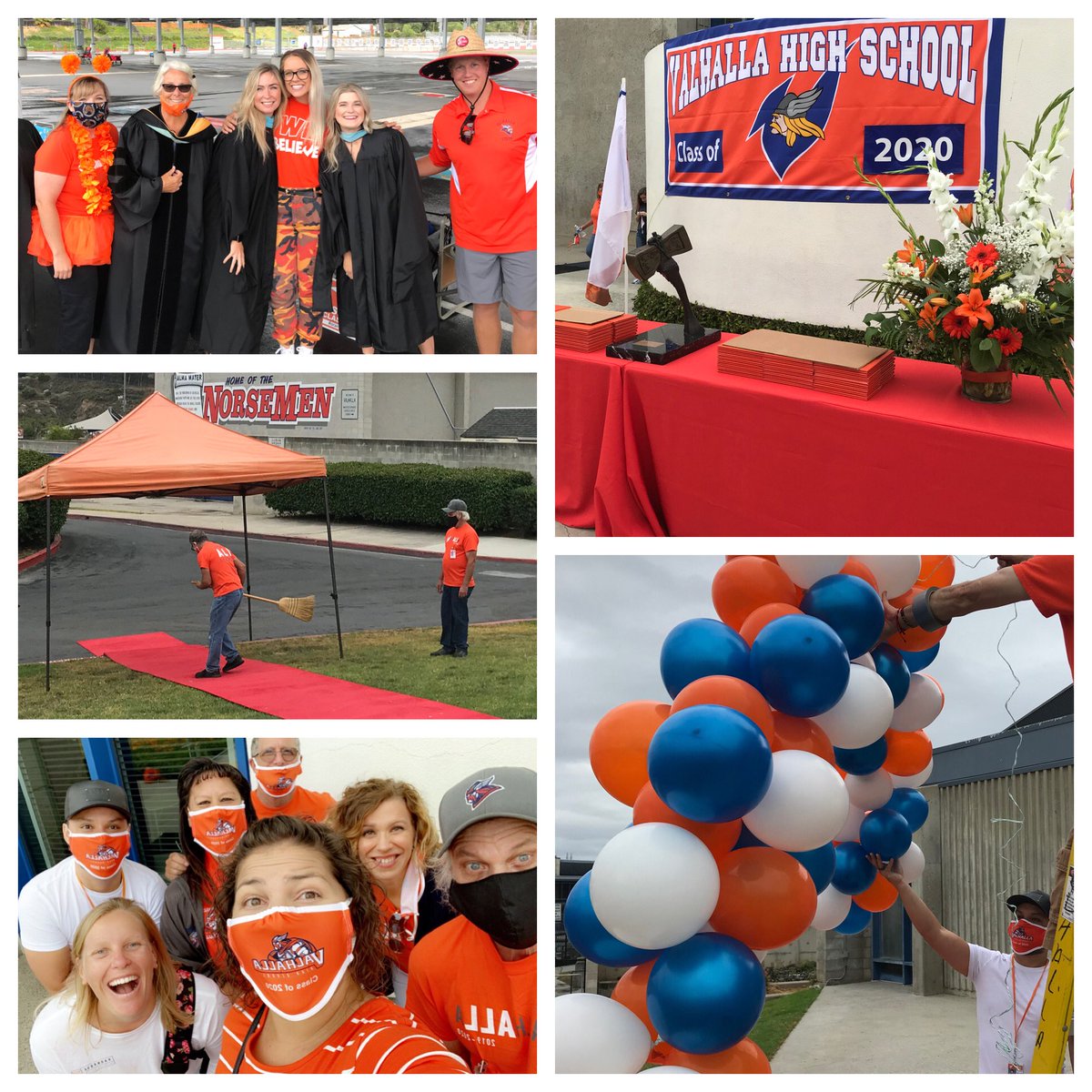 What a GREAT Valhalla Day! Congratulations Class of 2020 ⁦<a href="/valhallahigh/">Valhalla High School</a>⁩ ⁦<a href="/valhalla_asb/">Valhalla ASB 🍊</a>⁩ ⁦<a href="/guidance_vhs/">Valhalla Guidance</a>⁩ #orangenationstrong ⁦@GUHSDTweet⁩