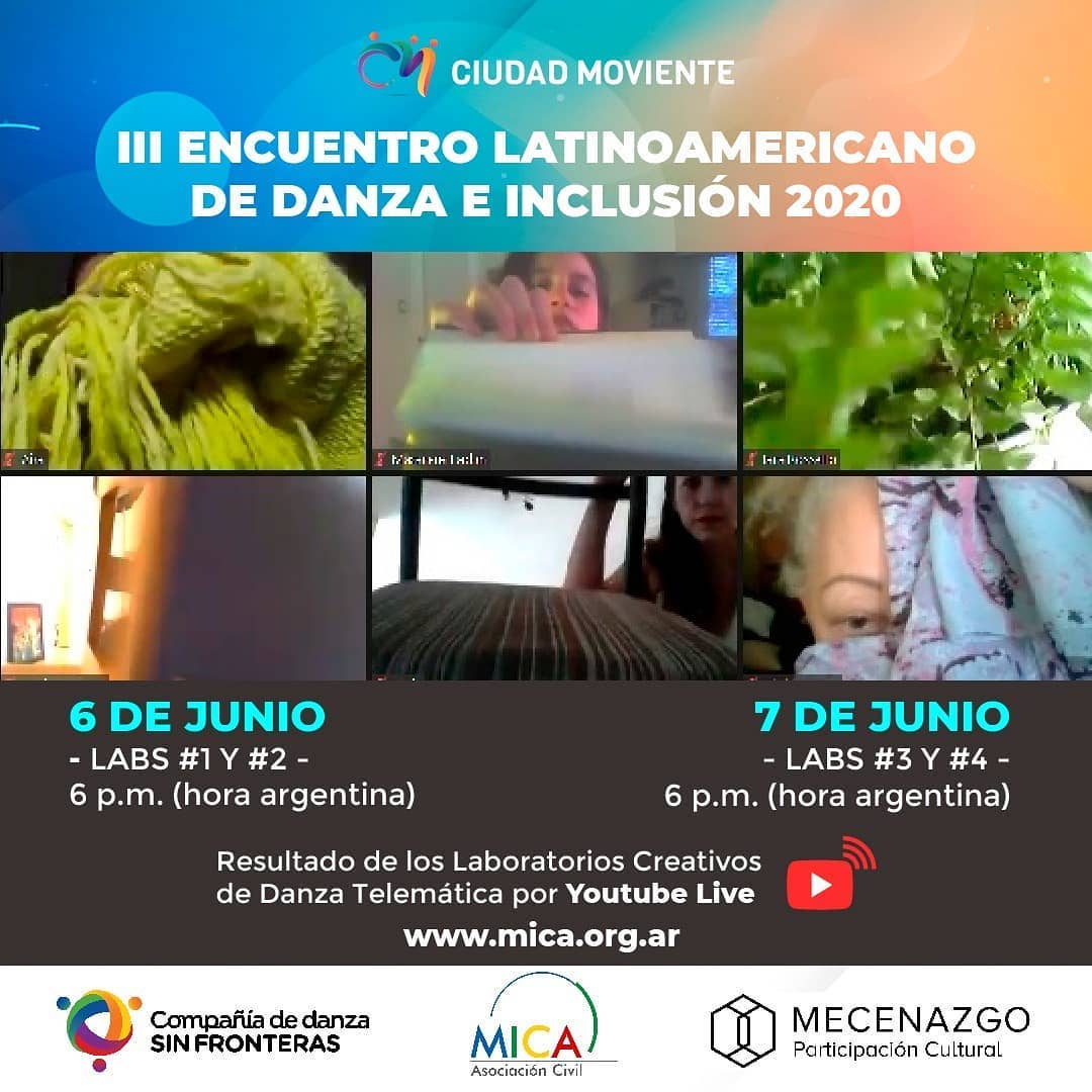 Contodasytodos's tweet photo. Mañana arranca el III Encuentro Latinoamericano de Danza e Inclusión 2020, con participación de bailarinas y bailarines venezolanos🇻🇪

Vívelo a través del canal de YouTube 👇👇👇👇https://t.co/Czk4qaRIxH

Toda la info en 👉 https://t.co/Jo5VBUCeTh https://t.co/yjXFaVgQj6