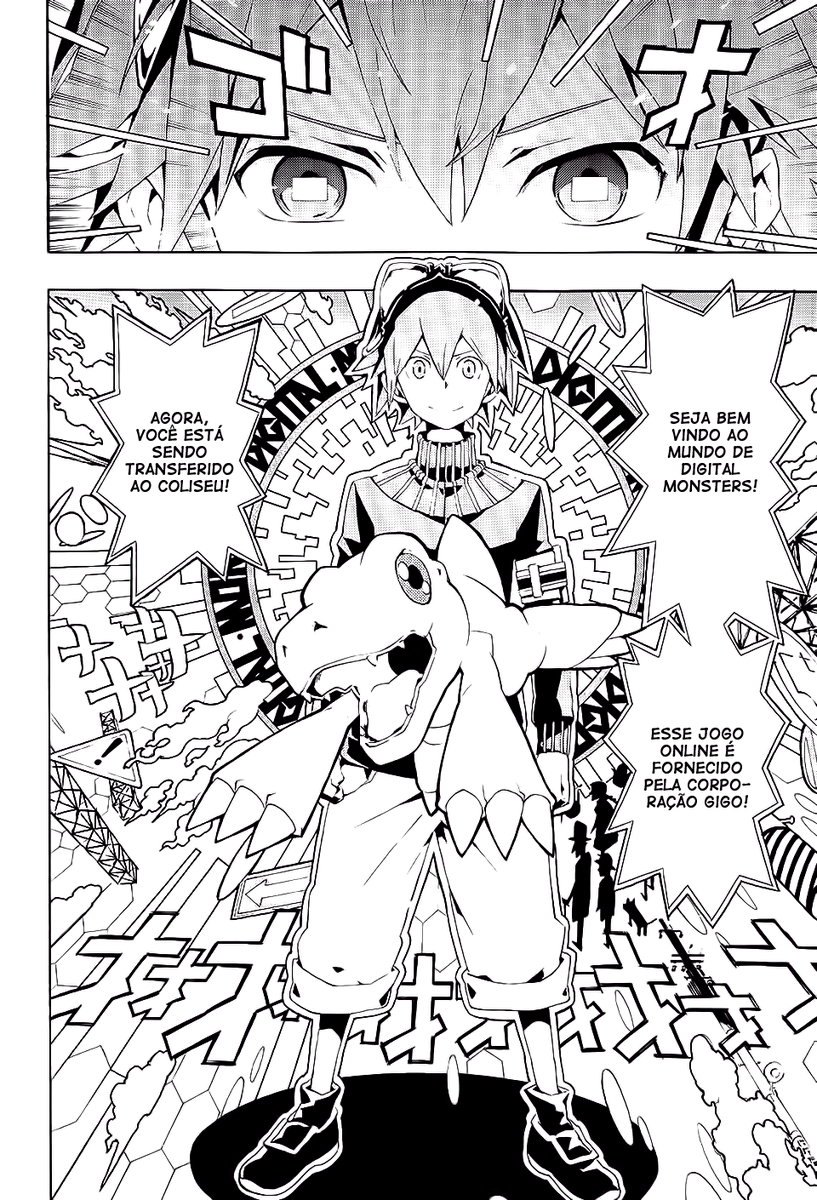 DigitalMonster8's tweet image. Digimon World Re:Digitize é um mangá de apenas 2 volumes, criado para promover o lançamento do jogo de mesmo nome

Escrito por Fujino Kouhei e lançado em 21 de junho de 2012 pela revista V-Jump

Sua historia é uma pequena introdução ao enredo do jogo

#Digimon #Mangá #ReDigitize