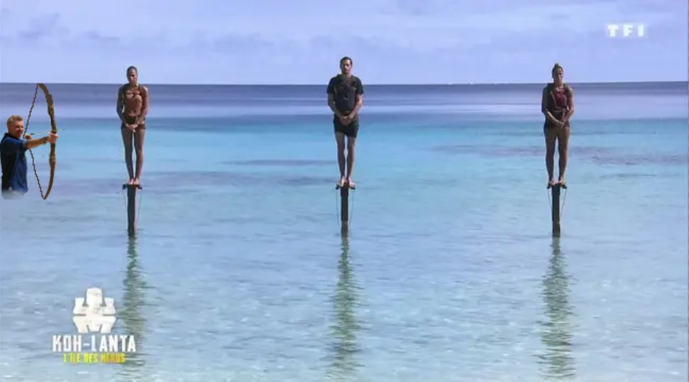 Kustom05Pons's tweet photo. Denis pendant les poteaux #KohLanta2020 #FuckInes https://t.co/aVEUrv8J7L