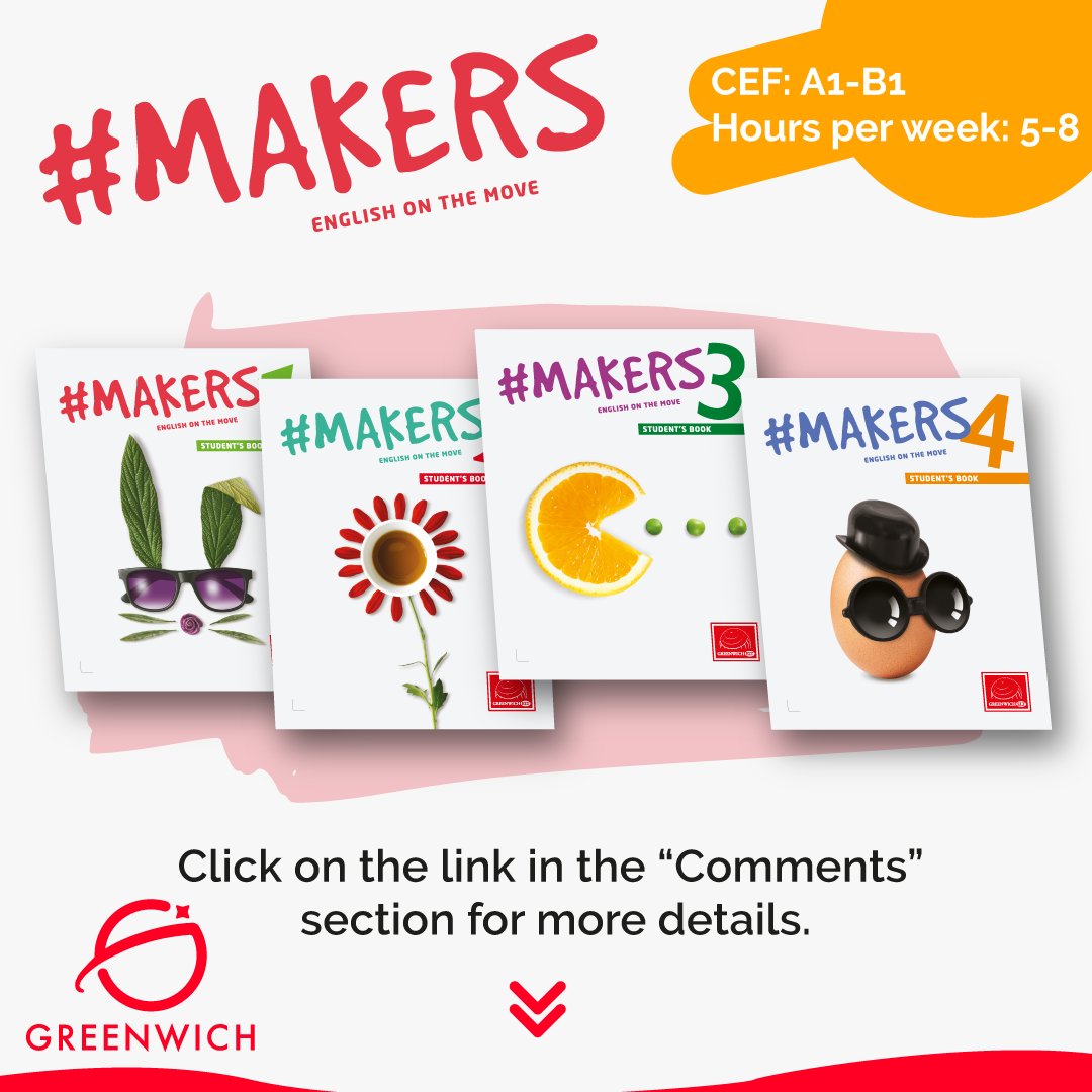 NormaEdiciones's tweet photo. In #Makers, students are constantly stimulated to work with both printed and digital resources in an integrated manner, magnifying learning opportunities and fostering their autonomy. 🐰😎🍊🤩
https://t.co/gCwRNdnwxi
📚🎉 #Norma60Años #GraciasMaestros #Greenwich #NormaPack 🎉📚 https://t.co/6vyWqKLuBA