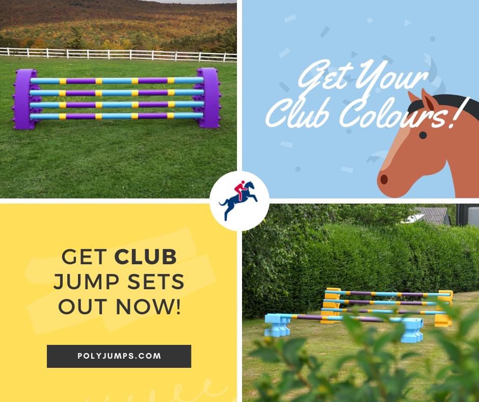 polyjumpsonline's tweet photo. We have just launched another new set, our Club Mini Set, on our website, and it's a good one! 🎉 This set is comprised of our Hedgehogs and our best selling 9 Band Poles in a beautiful colour combination. #ponyhour #horsehour
https://t.co/KlggOCpq9Y https://t.co/4rcyEKuu1r