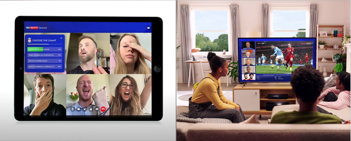 paolopescatore's tweet image. Check out these new ways for #SkySports users to watch the Premier League inclu
👉Sky Sports Crowds
👉Sky Sports Recap
👉Sky Sports Fanzone
Apparently more innovations enhancing the fan experience will be announced soon 👀
#SportsBiz #footballisback #PL #video #streaming @SkyUK