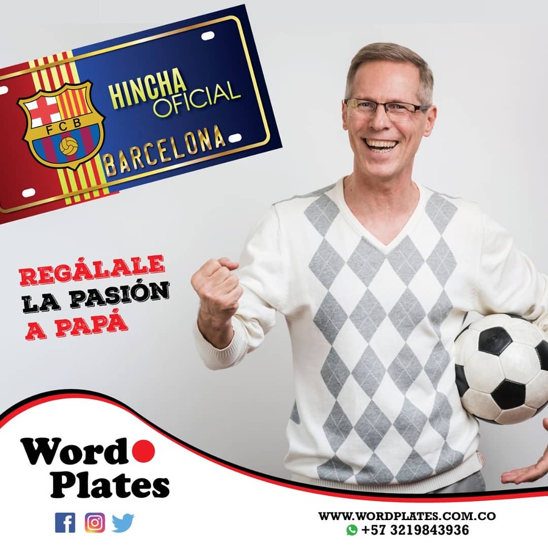 WordplatesCol's tweet image. Ragálale a #Papá algo #Único y #Original, placas personalizadas tamaño #Carro, #Moto. Las Originales de @wordplatescolombia #Aluminio, #Reflectivas. wordplates.com.co envíos y pago #ContraEntrega en toda Colombia.