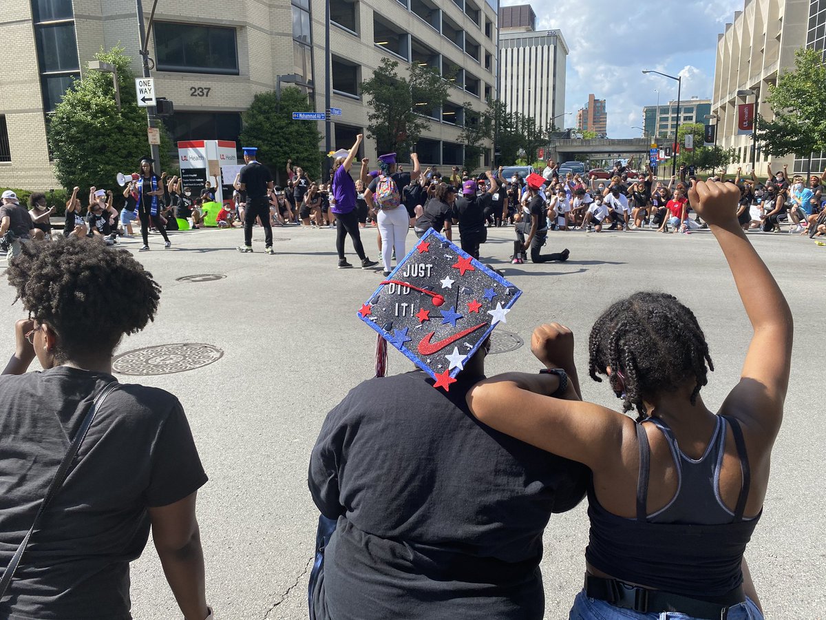 The thought I can’t shake right now: The youth organization we are seeing on Louisville’s streets does not happen without the groundwork laid by the students fighting for BSU’s across JCPS over the last few years.