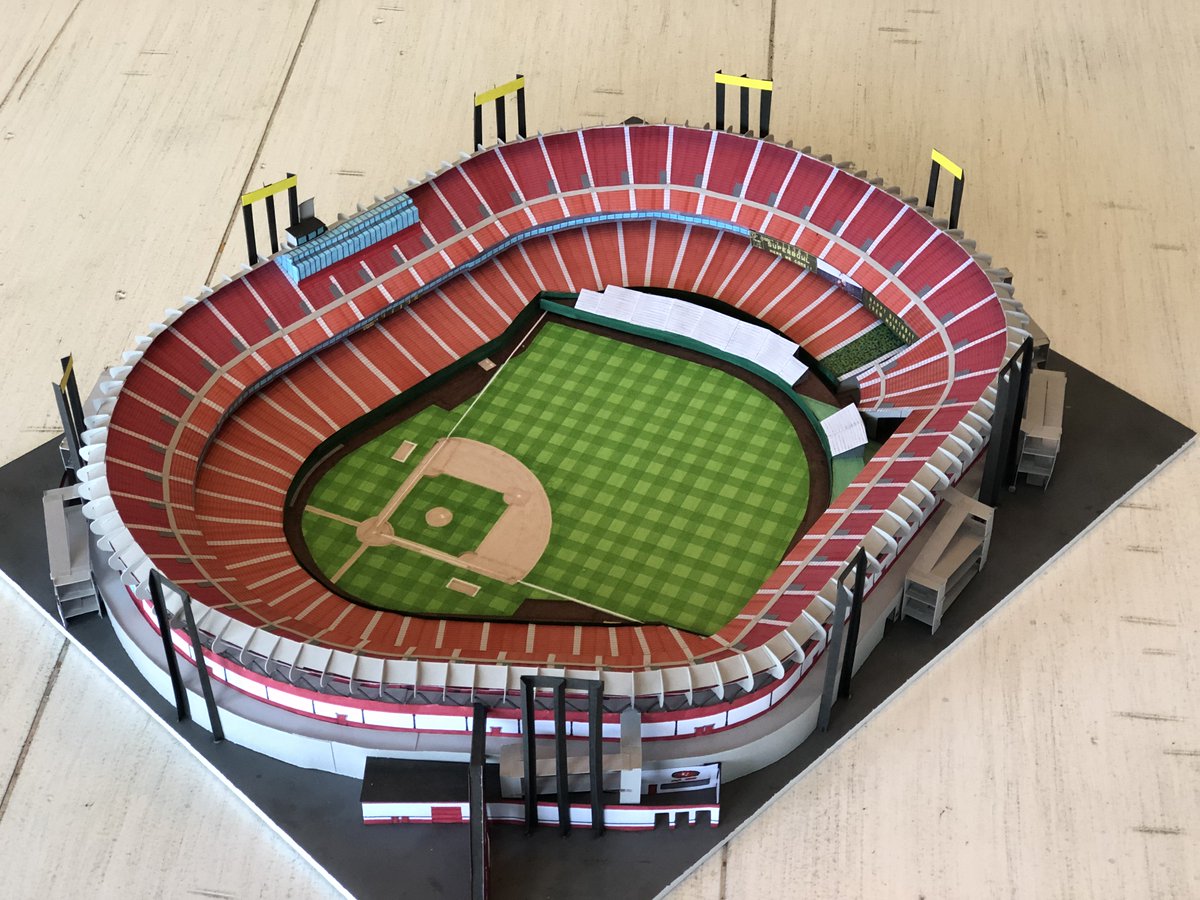 Paper Stadium #11Candlestick ParkMy first time using a CriCut cutter. Which cut a solid 20-hours off construction time. Made for a future Paper Stadium-er in California!