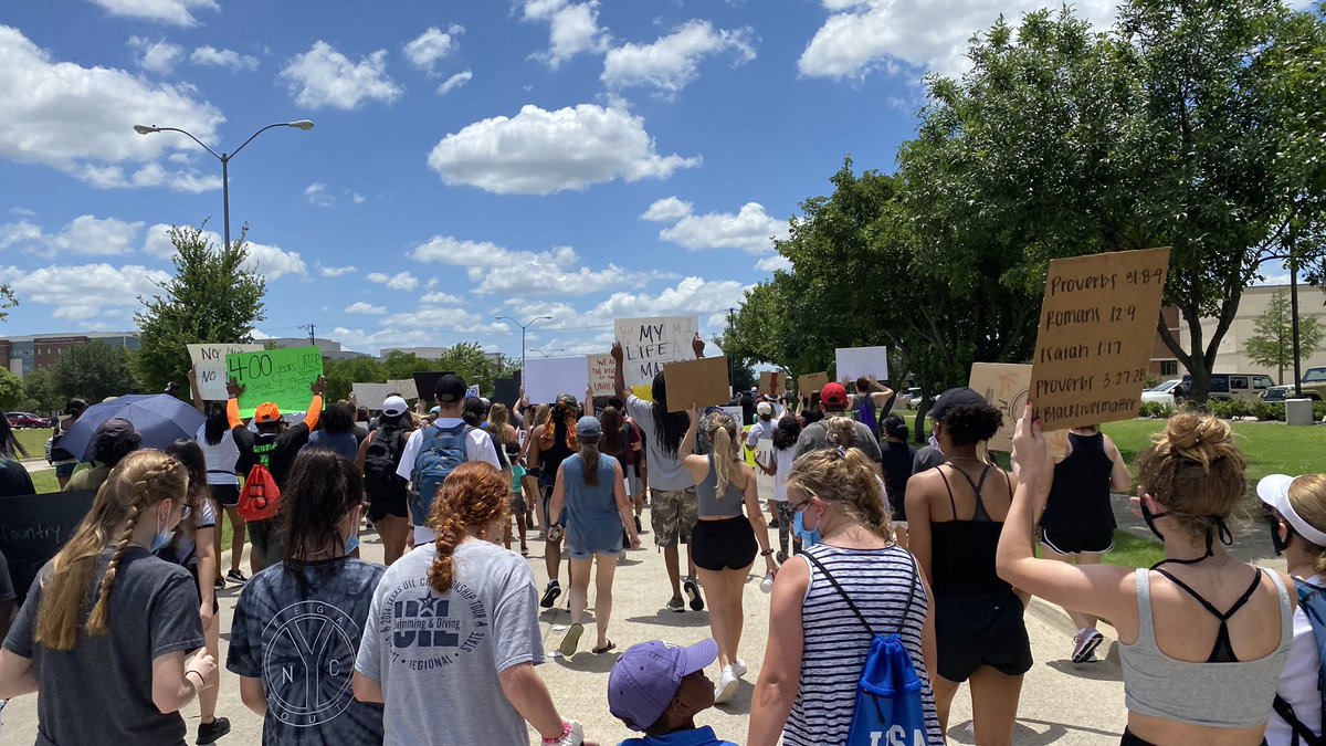 The students of Mansfield used all of their education (home, church, community, school), all of their connections, all of their resources &amp; they did something great today. 1st class, well planned, poignant, emotional, effective. #ThankYou  #YoungWisdom