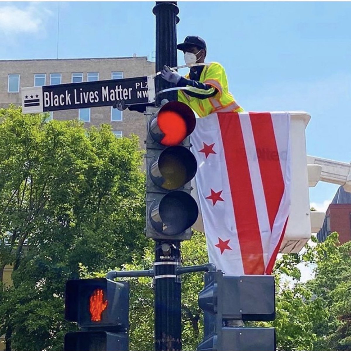 Terrell Jefferson (@terrellpharmd) on Twitter photo Thank you D.C. <a href="/MayorBowser/">Mayor Muriel Bowser</a> for taking a stand against racial injustices. Unveiling #BlackLivesMatter plaza near White House Thank you D.C. <a href="/MayorBowser/">Mayor Muriel Bowser</a> for taking a stand against racial injustices. Unveiling #BlackLivesMatter plaza near White House