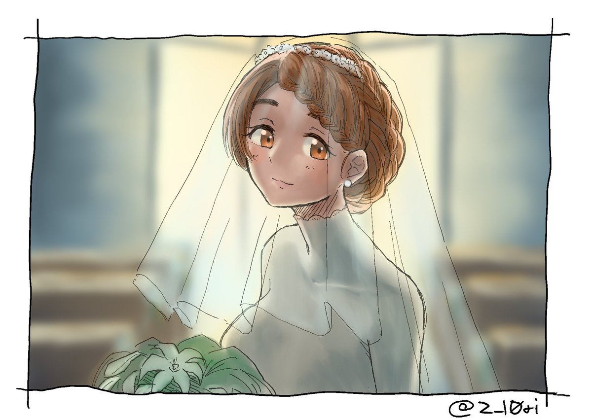 ジューンブライドな相原雪乃お嬢さまの図 化石 のイラスト ジューンブライドな相原雪乃お嬢さまの図 化石 のイラスト