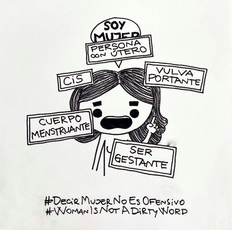 #WomanIsNotADirtyWord