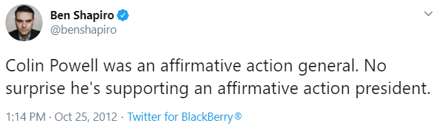 zei_squirrel's tweet photo. gee I wonder why ben shapiro hates black lives matter. real headscratcher that one https://t.co/9QHddPhxZ1