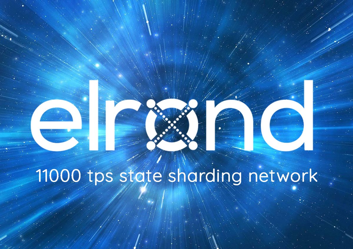 KatyLifehacker's tweet photo. Elrond 11000 tps state sharding network is faster than entire banking system around the world uses today!
https://t.co/srZ6pDm9mH
#erdfasterthan $erd #elrond https://t.co/snMcdddVL3
