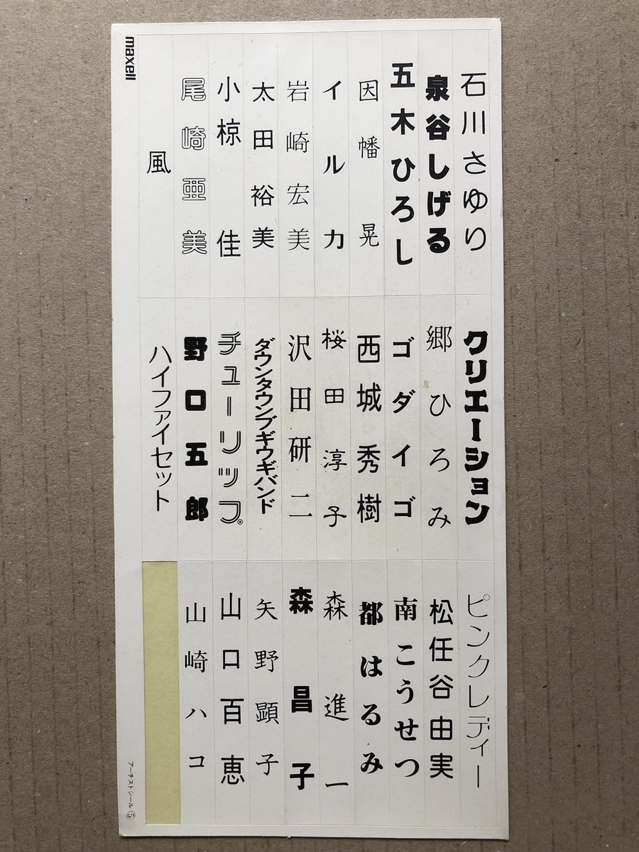 Tweet カセットテープは鉛筆ぐるぐる 昭和生まれあるある が懐かしさ満載 Naver まとめ