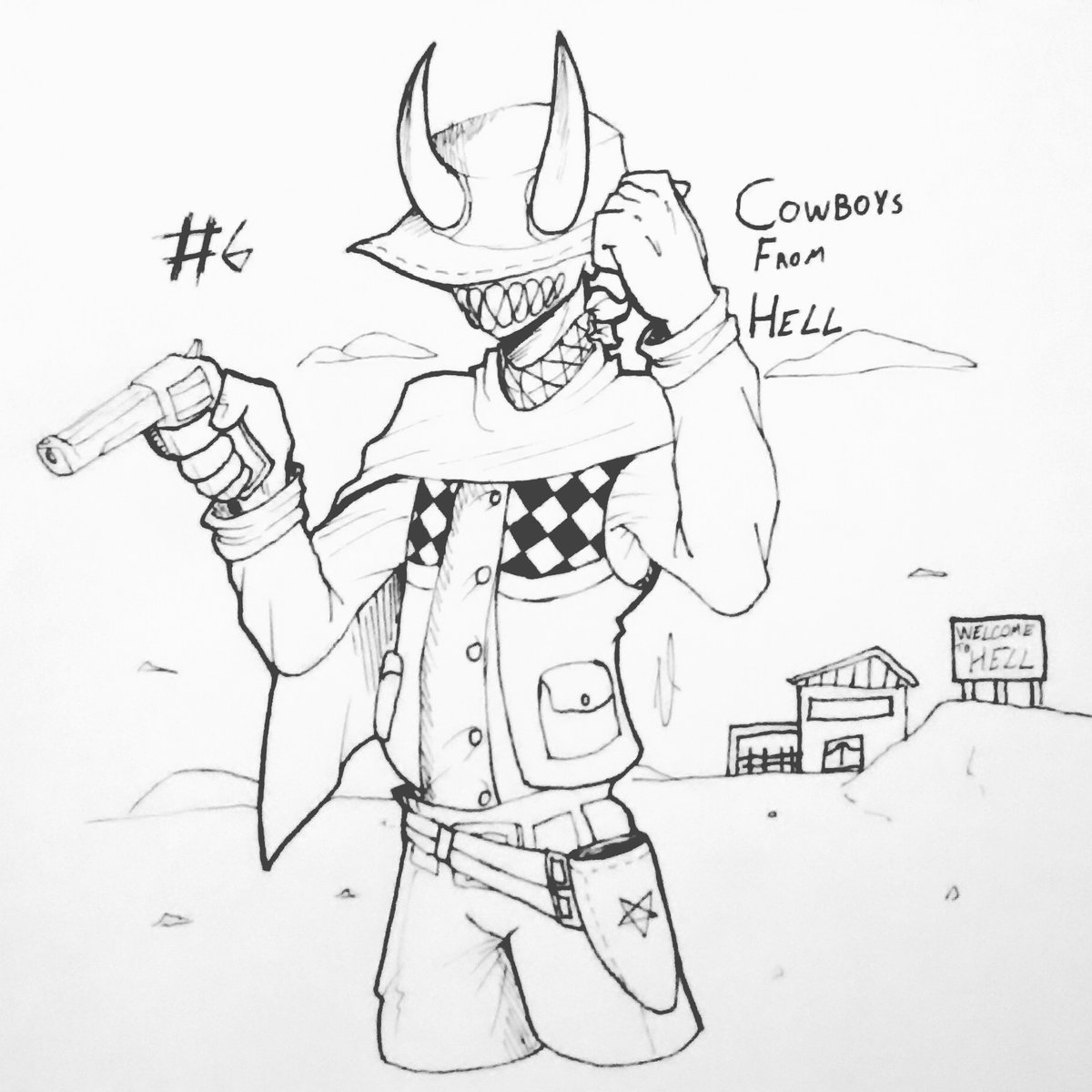 JeanJulian_'s tweet image. No #inktober2018 foi o primeiro Inktober que eu completei todos os dias com um desenho. Eu fiz uma lista de musicas que eu queria fazer um desenho meio baseado nelas e pra mim esses foram os mais legais que saíram (1/2)