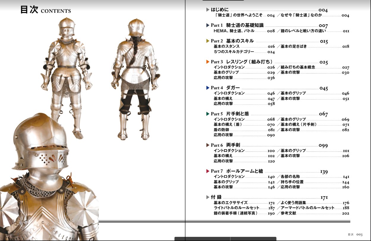 円山夢久 下記画像ではまだ空白ですが 左ページには鎧各部のドイツ語の名称と その翻訳が入ります T Co Mr2ogmwytb Twitter