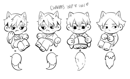 Self Indulgent charms in the making //// 
