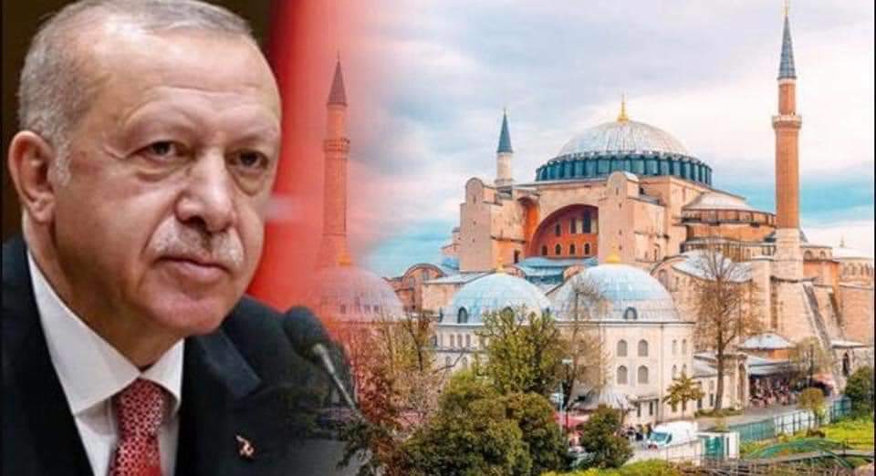 Başkanımız Recep Tayyip Erdoğan konuştu:

“Ayasofya, cami olarak turistler tarafından ziyâret edilmeye devam edilebilir. Sultanahmet’te olduğu gibi. Buna milletimiz karar vermeli”

#kararmilletin #Ayasofya