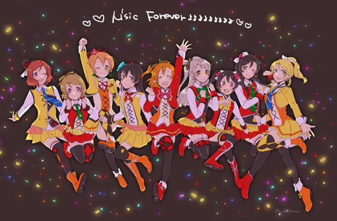 サイリウム・アイドルのライブやファンミ、μ'sに出会えて初めて知った世界がたくさんある。出会えて本当に嬉しいよ ありがとう!#ラブライブ10周年 