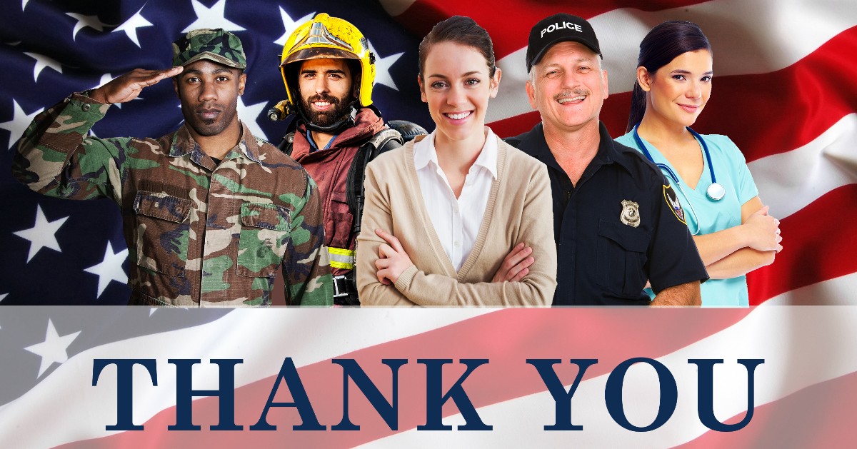 Pacific Communities would like to thank all the men and women on the front line protecting us and the community.  Receive $4,000 toward the purchase of a new Pacific Communities home. bit.ly/PCBNewHomes