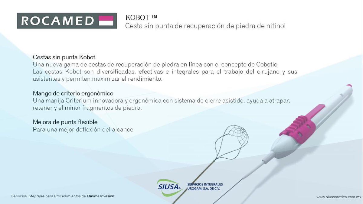 SIUSAUROGAM's tweet photo. @rocamed #Kobot #Cesta #Litiasis #mínimainvasión #siusa @urogam #CDMX https://t.co/X4DtajpBR5