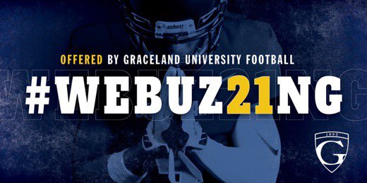 After a great conversation with <a href="/MaxMilyon/">Nate Robinson</a>, I’m thankful to have received my first offer from Graceland University!! #WeBuz21ng #TheStingdom #WeAreGraceland