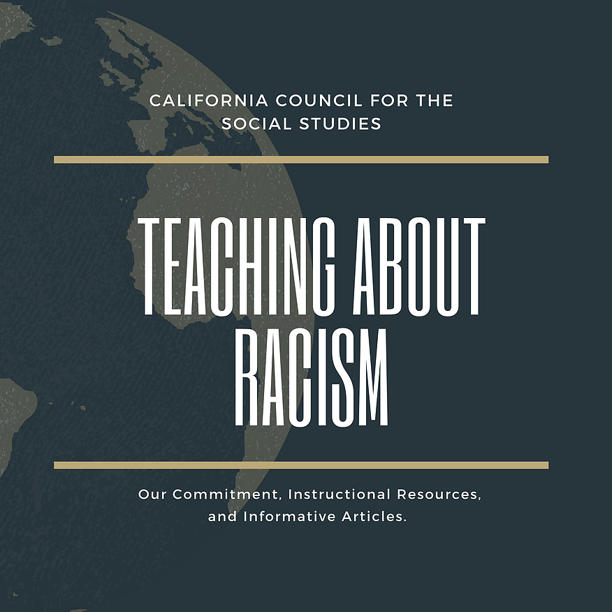 CAsocialstudies's tweet image. Our full statement &quot;Our Commitment to Teaching About Racism&quot; and list of resources can be found on our website at ccss.org