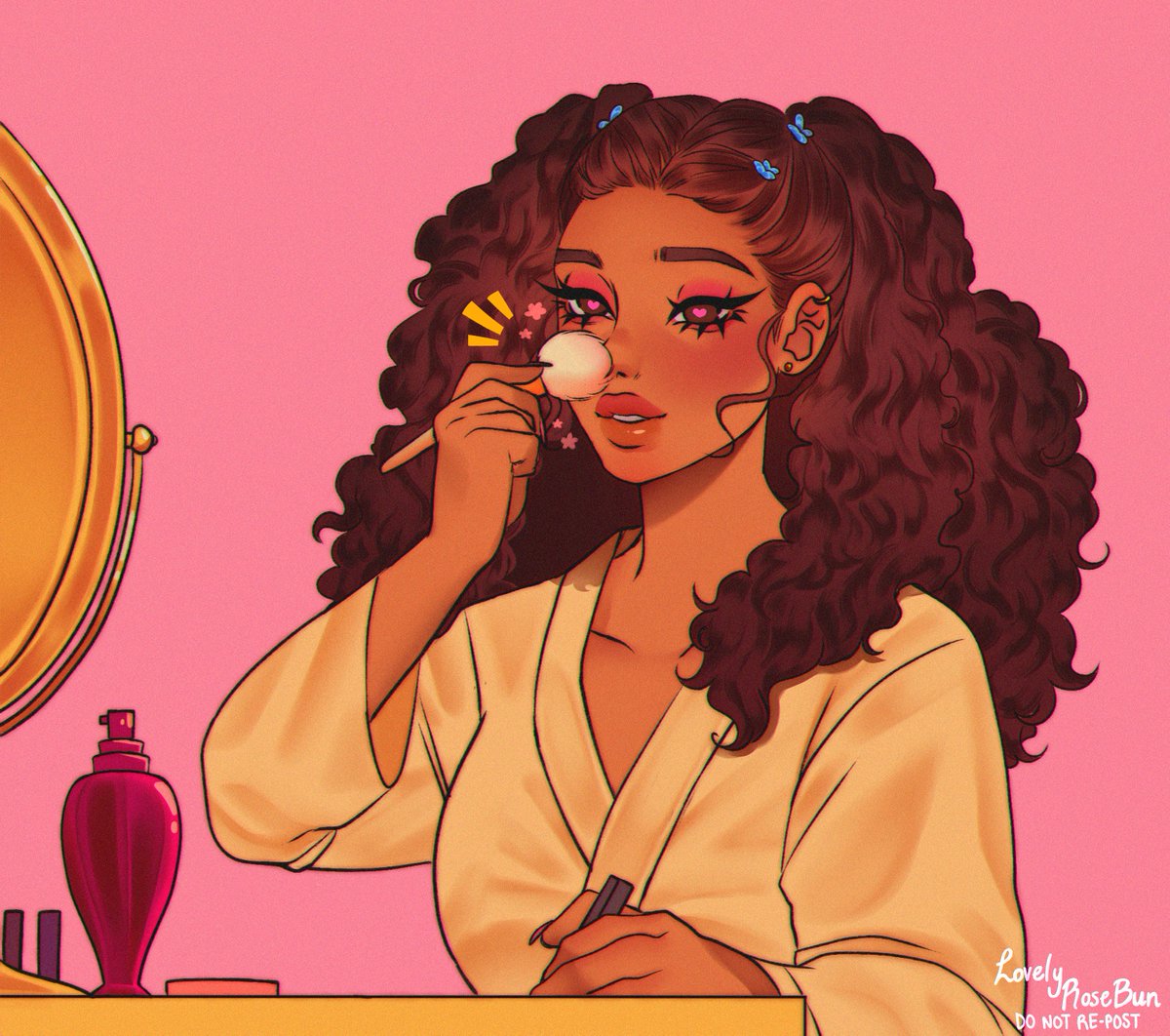 lovelyrosebun tweet picture