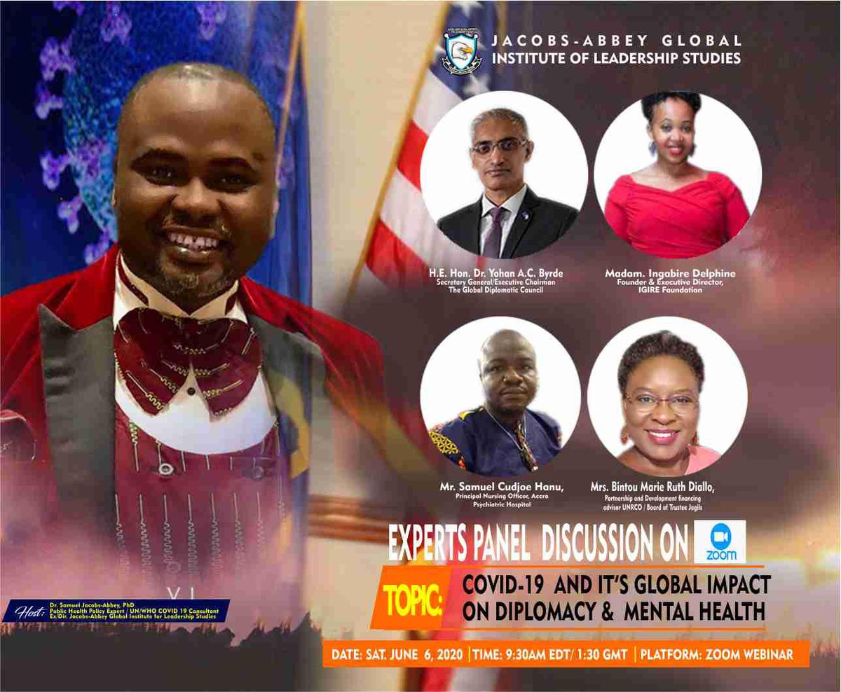 IngabireNl's tweet photo. The effects of the global pandemic on diplomacy are significant.
Join us tomorrow at 1:30pm GMT for "Expert discussion on #COVIDー19 &amp; its impact on diplomacy &amp; mental health"

I will be discussing about Mental Health impact of #COVID19 on genocide survivors in the diaspora

1/2 https://t.co/rbyEs6bbLf