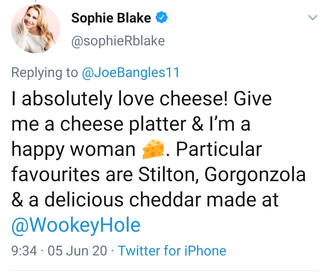 Thank you to the LEGEND that is  @GeorgeForeman and the WONDERFUL  @aaronsidwell,  @sammeegiles and  @sophieRblake for your brilliant replies.Welcome to my Celebrity Wall Of Cheese!  #NationalCheeseDay  #SaturdayThoughts  #SaturdayMotivation  #SaturdayVibes