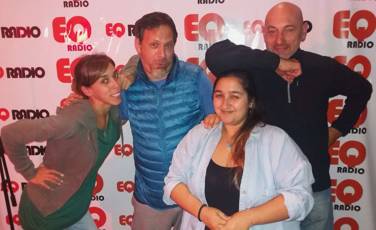 nadiecreeradio's tweet photo. #AIRE #Programa95🎧
Recordamos cuando íbamos a @EQRadioNet para hacer nuestro programa cada viernes!!
Ya estamos en vivo hasta las 22hs, conéctate y acompáñanos!!
🔊Escuchanos https://t.co/8RJhVgYcpj 💻
🔊Descargá #App #Playstore 📱
#NadieCreeEnLoQueOye👂 https://t.co/IPvm0WuaL1