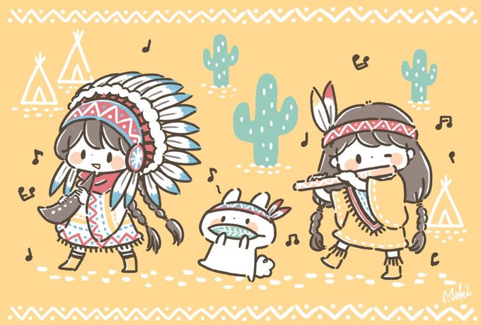 「poncho」 illustration images(Oldest)