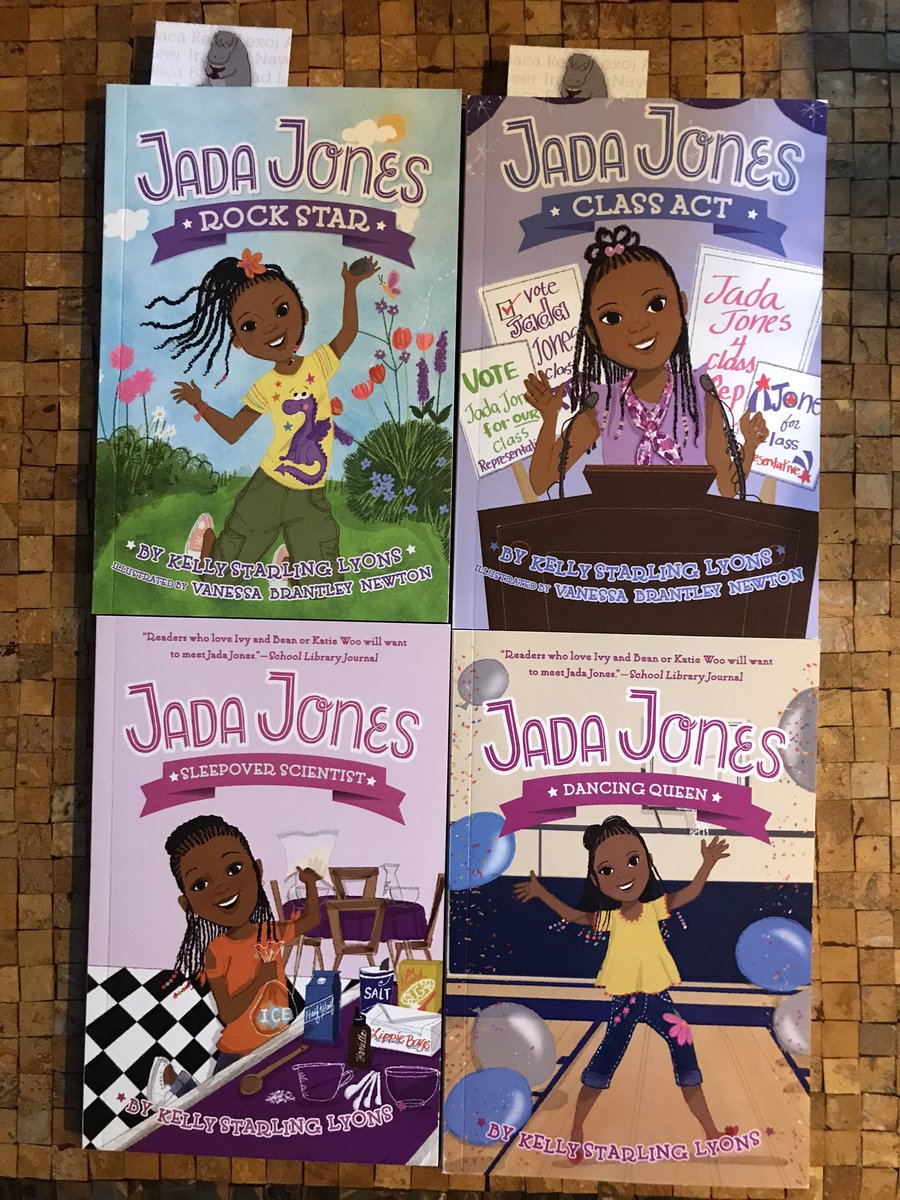 🎉🎉Friday Night Raffle#5🎉Follow author @kelstarly &amp; indie bookshop <a href="/HipocampoBooks/">Hipocampo Children's Books</a> &amp; RT by 6pm 6/6 for a chance to win this set of 4 #JadaJones books! 💜🌞💜🌞💜🌞💜🌞💜🌞💜🌞💜🌞💜🌞💜🌞💜<a href="/WorkshopBooks/">Penguin Workshop</a> #KidsNeedBooks #VanessaBrantleyNewton