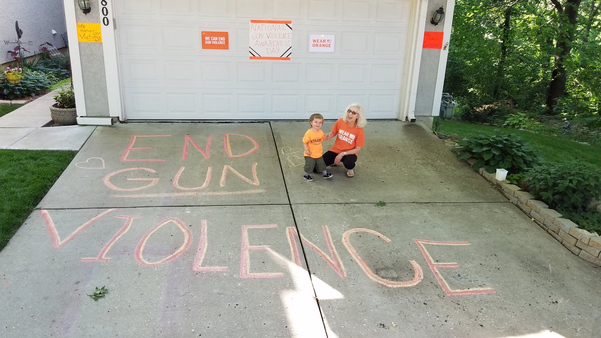 Wearing orange to #honorsurvivors #wearorange #endgunviolence #StandAgainstRacism