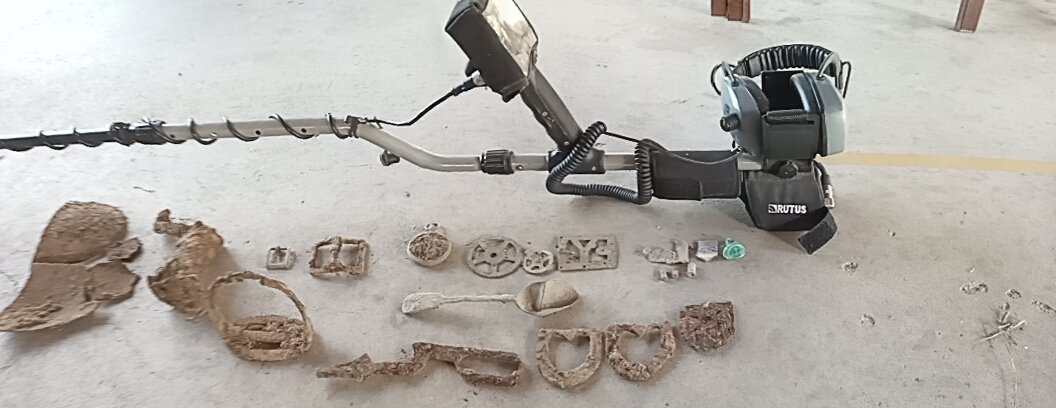 Dirthunter1's tweet image. #RUTUS
Early morning hunt producing some nice relics.