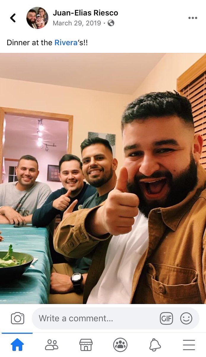 chi1923's tweet photo. Officer Ricky Rivera. He is a Chicago Police Officer. He is Juany’s church friend and supports #ninisdeli. He probably shares Juany’s racist views. #ninis https://t.co/PgVY8T91LY