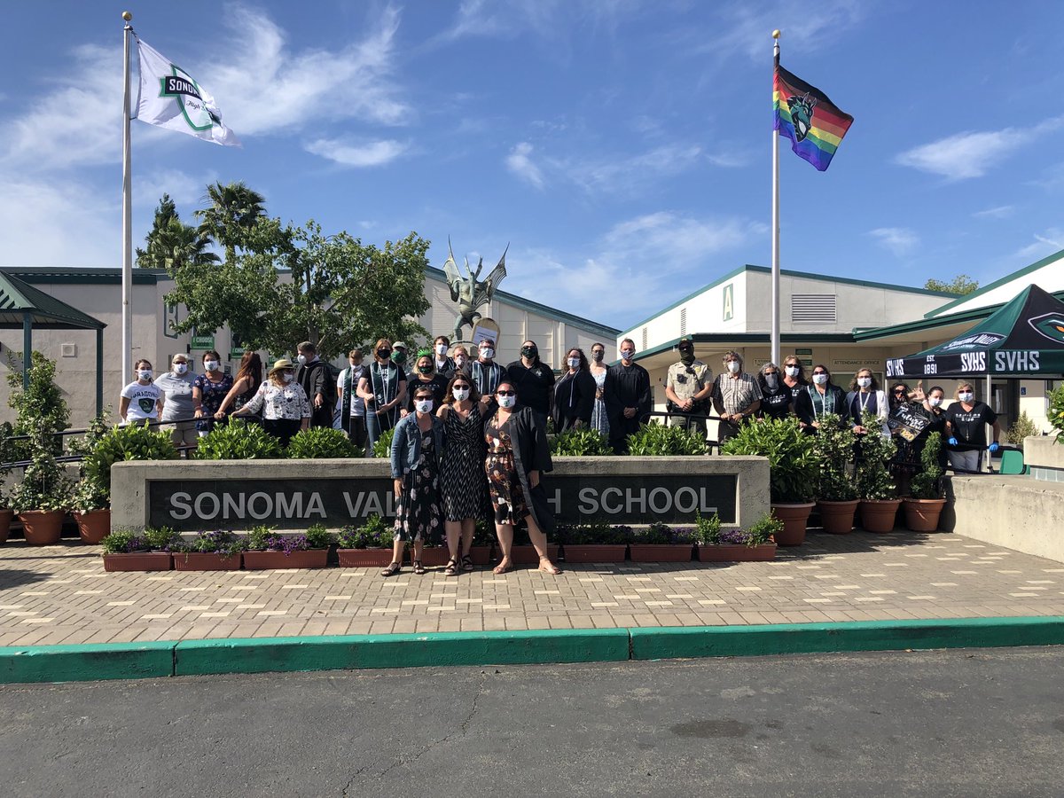 Amazing SVHS staff made memories filled with love and joy. Once a dragon— light this world up 2020