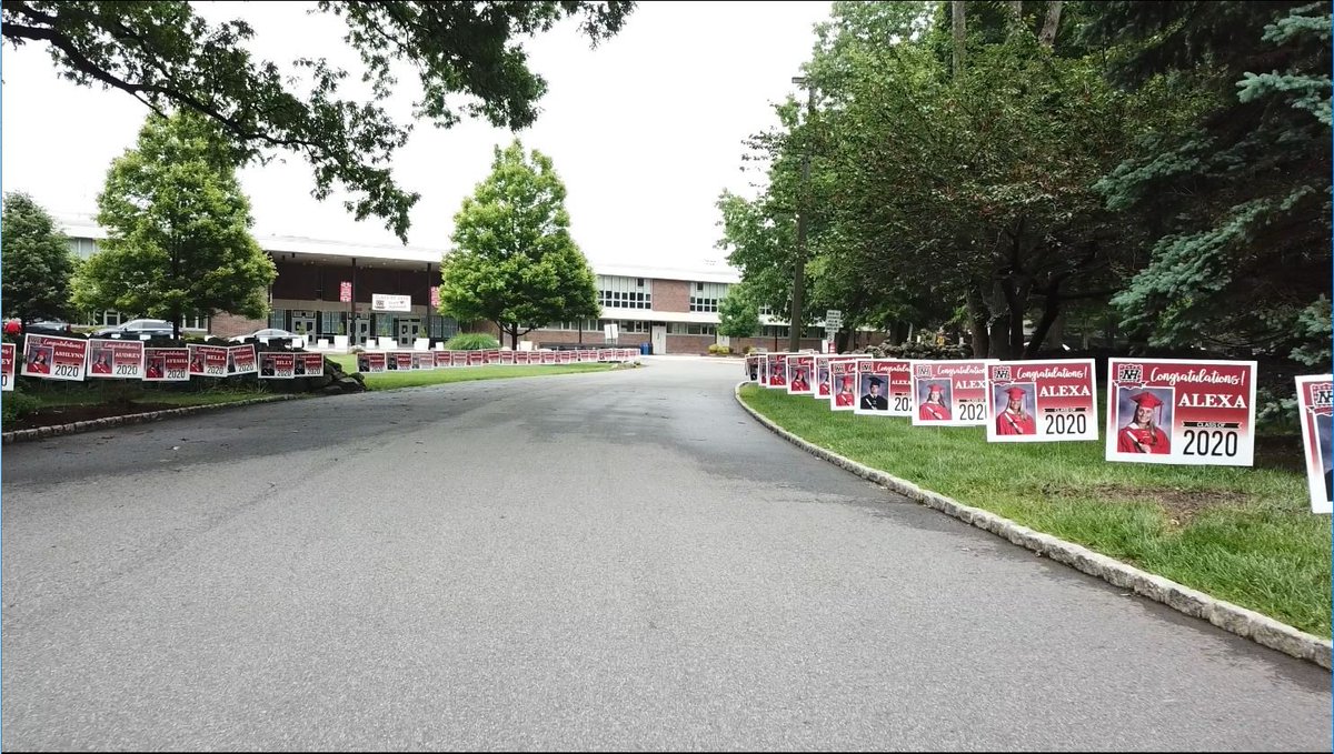 Hey NH Class of 2020 - Check out the school's entrance!