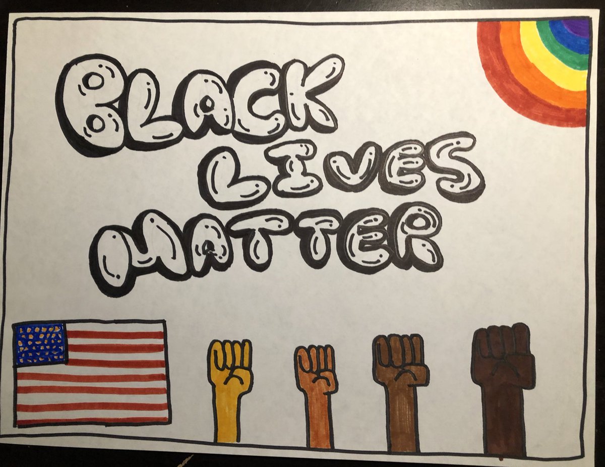 PinzoneSteve's tweet image. Today’s art, experimentation with lettering, which is new to me, and gotta rep.