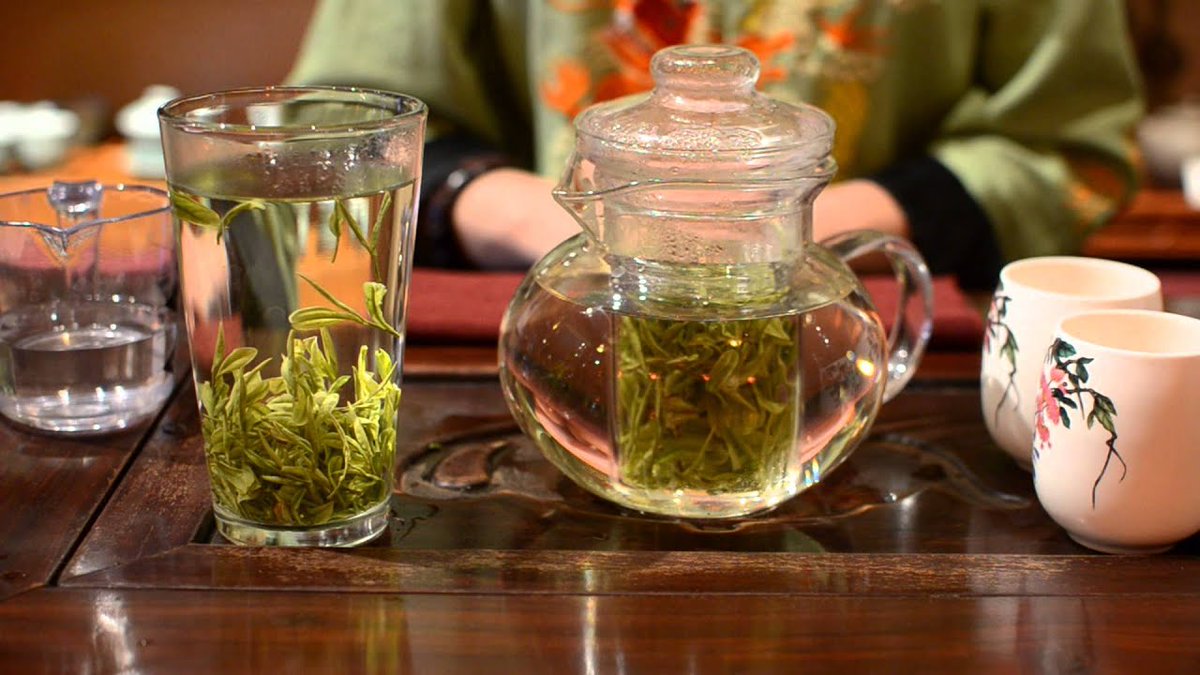 Зеленый попит. Зеленый чай. Китайский чай. Чай на травах. Китайский травяной чай.