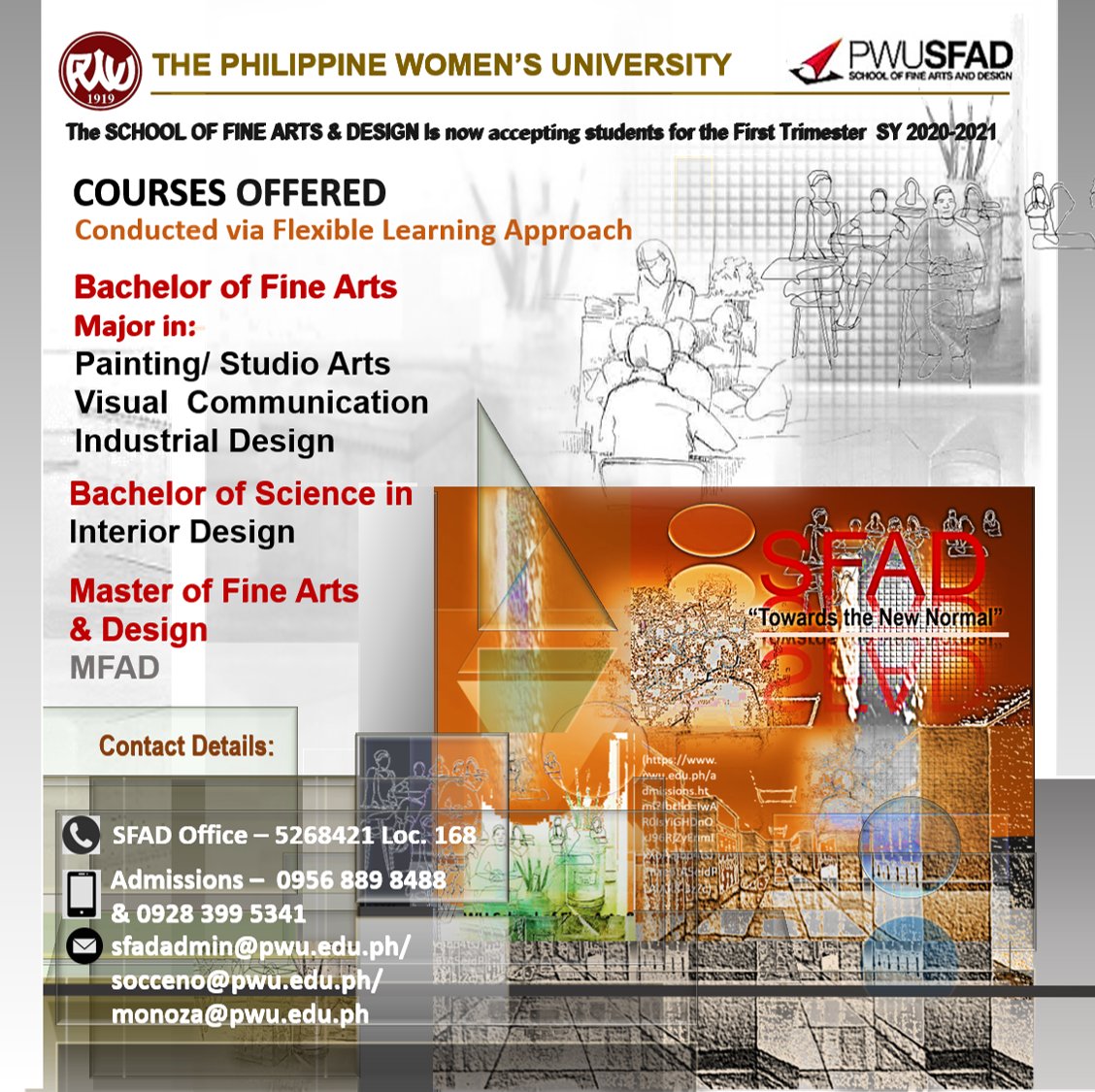 Official Pwu On Twitter The Pwu School Of Fine Arts And Design Is The First Fine Arts School In The Philippines To Be Accredited By Paascu Please See Admission Requirements And Online